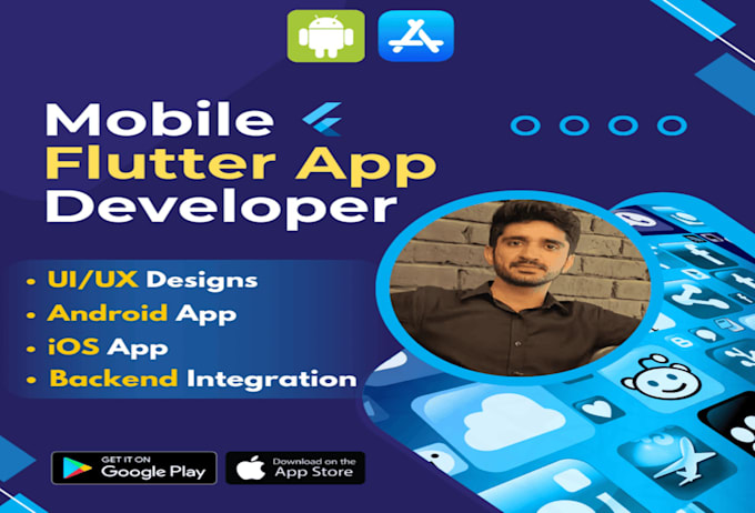 Gig Preview - Do mobile app development for ios, android using flutter