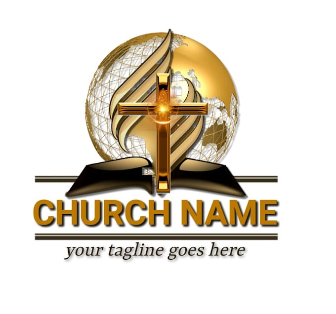 Gig Preview - Draw beautiful church logo design