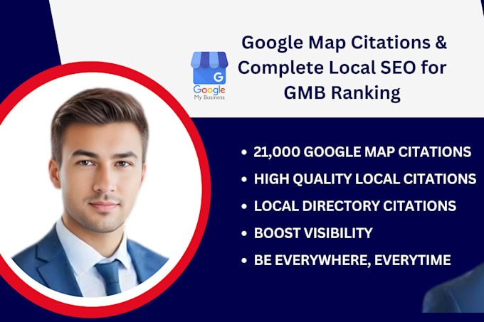 Gig Preview - Create 21,000 google map citations and complete local SEO for gmb ranking