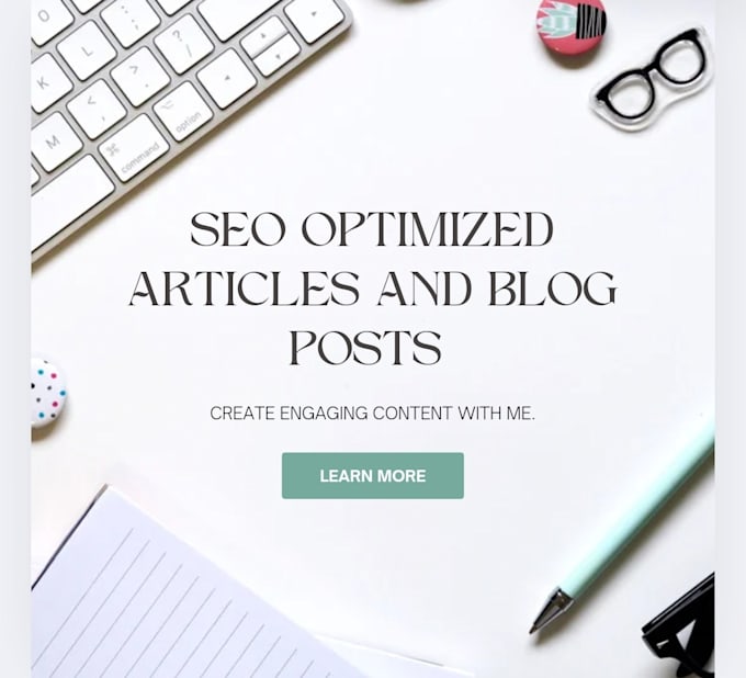 Bestseller - create informative SEO optimized articles and blog posts