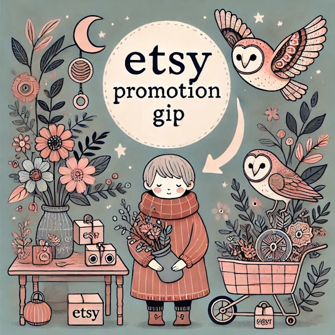 Gig Preview - Boost your etsy shop sales with expert promotion services