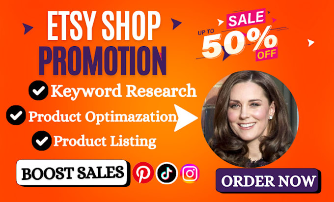 Bestseller - massively promote your etsy shop to increase traffic and boost sales