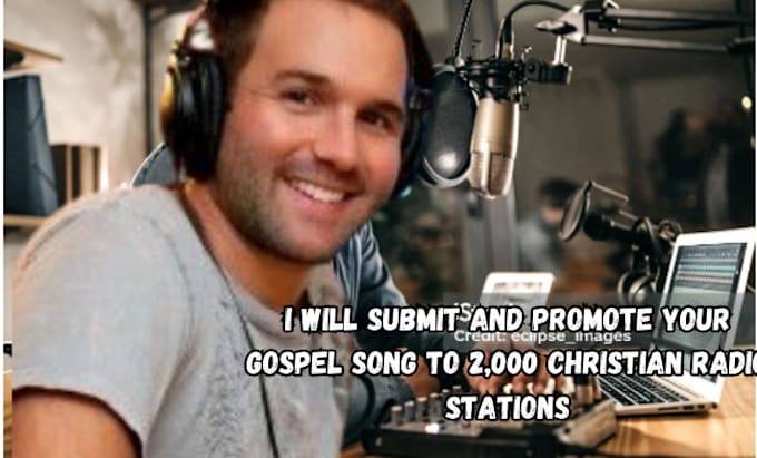 Gig Preview - Submit and promote your gospel song to 2,000 christian college radio