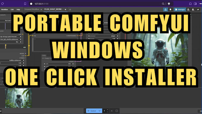 Gig Preview - Create a one click windows installer for your comfyui image generation workflow