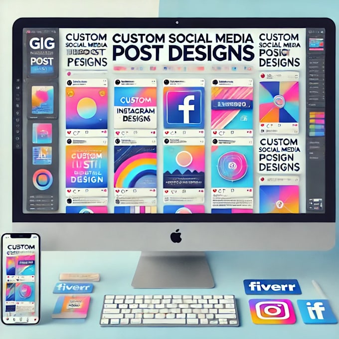 Gig Preview - Design eye catching social media posts for your brand