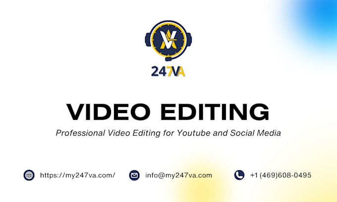 Gig Preview - Do professional video editing for youtube and social media