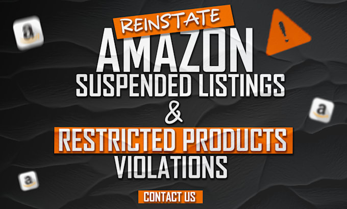 Gig Preview - Reinstate amazon suspended listing or remove violations