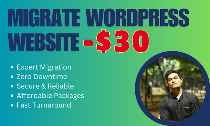 Bestseller - migrate wordpress website for you