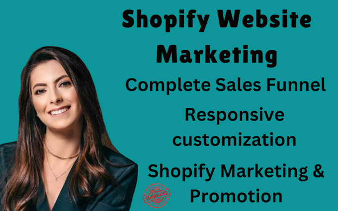 Gig Preview - Boost shopify store sales, website promotion, or shopify dropshipping marketing