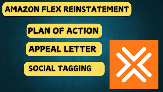 Gig Preview - Reinstate amazon flex account amazon flex appeal amazon flex reactivation uk