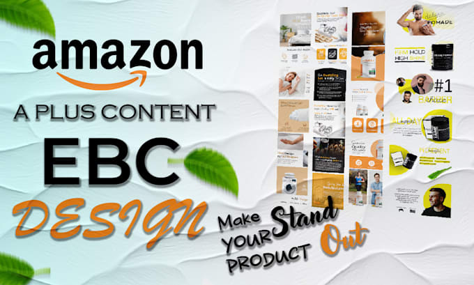 Gig Preview - Design amazon a plus content or ebc enhance brand content