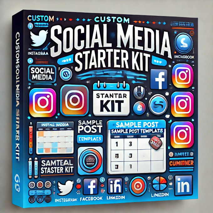 Gig Preview - Create a custom social media starter kit