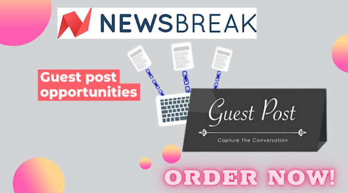 Bestseller - publish article on newsbreak and guest posting services