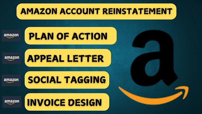 Gig Preview - Write amazon appeal letter plan of action suspended suspension reinstatement