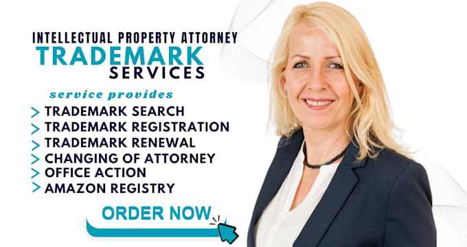 Gig Preview - Do trademark registration USA for amazon brand registry, office action, renewal