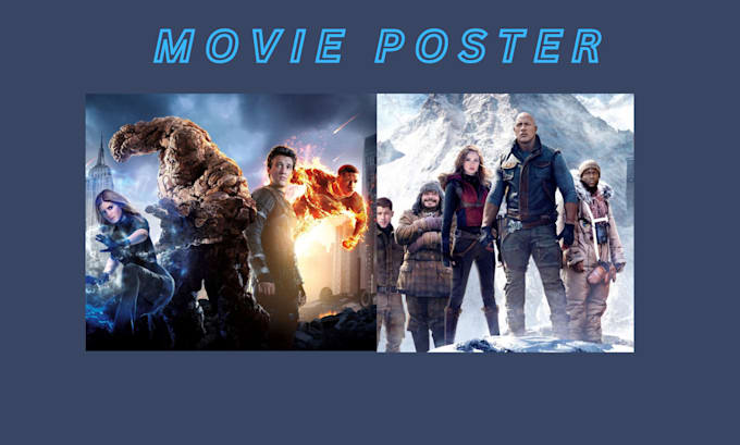 Gig Preview - Design professional movie poster, film poster cover  art