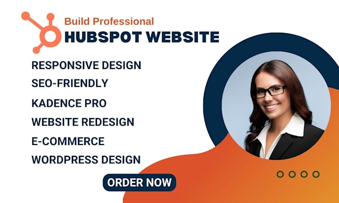 Gig Preview - Create and customize your hubspot website, landing page, blog, or CRM system