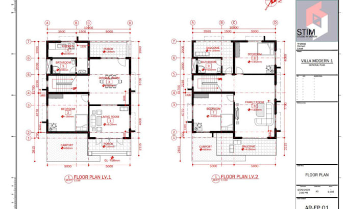 Bestseller - provide full custom architectural blueprint house plans