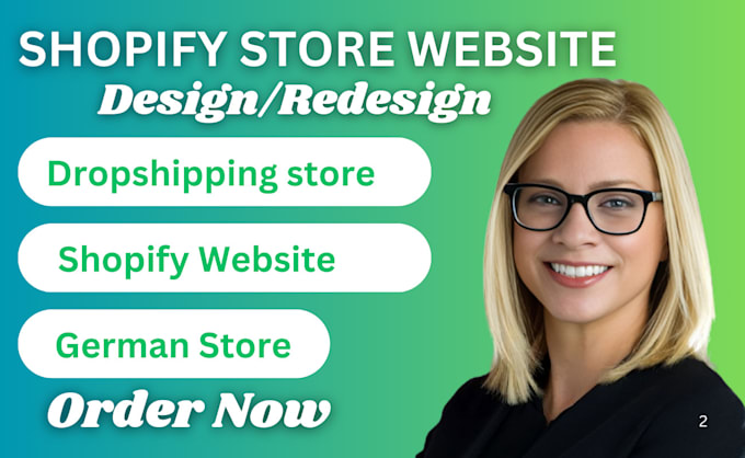 Gig Preview - Create german shopify dropshipping store with europe uk usa china suppliers