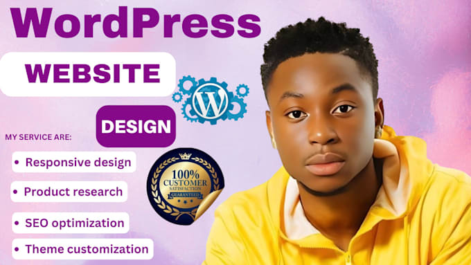 Gig Preview - Create wordpress ecommerce website design fix plugin wordpress seo developments