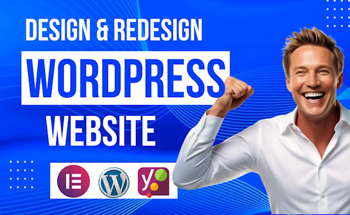 Gig Preview - Design redesign revamp wordpress website design woocommerce website development