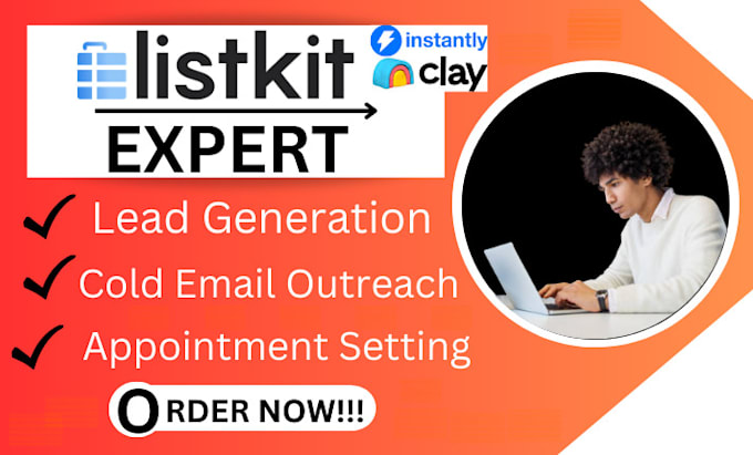 Gig Preview - Set up listkit io clay instantly ai for cold email outreach and lead generation