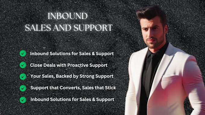 Gig Preview - Be your dedicated inbound sales and support representative