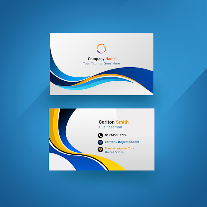 Gig Preview - Design custom business card for you that stand out