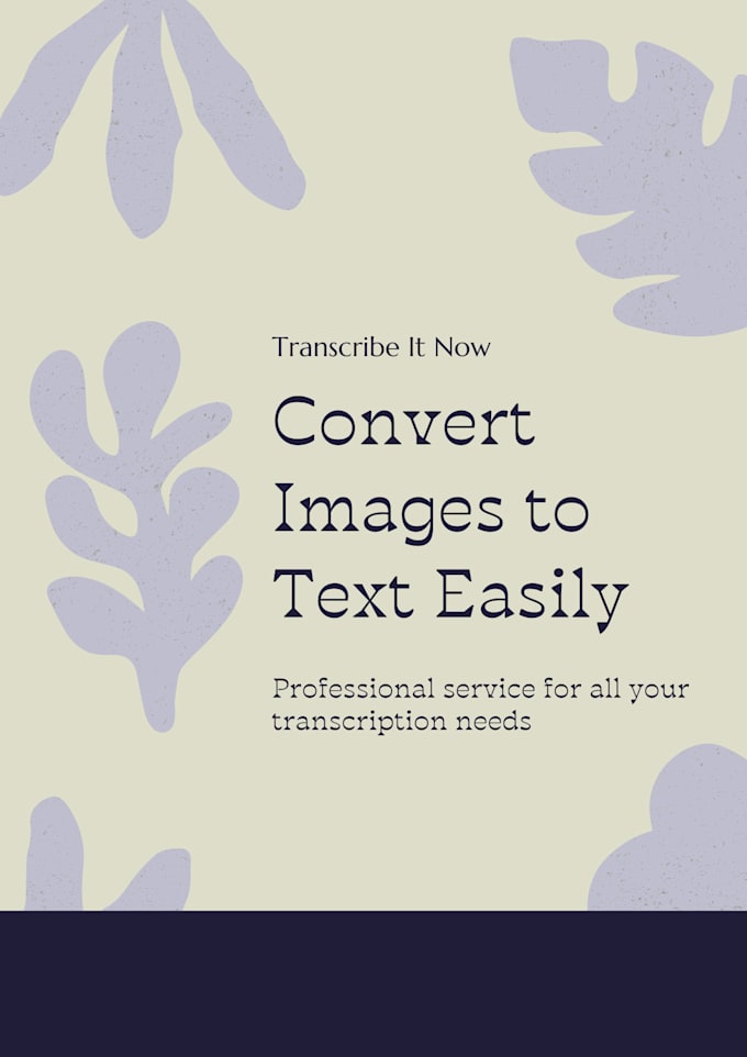 Gig Preview - Transcribe images and files to text