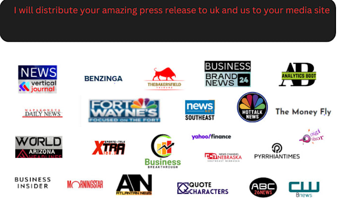 Bestseller - write and distribute your amazing press release to uk and us to your media site