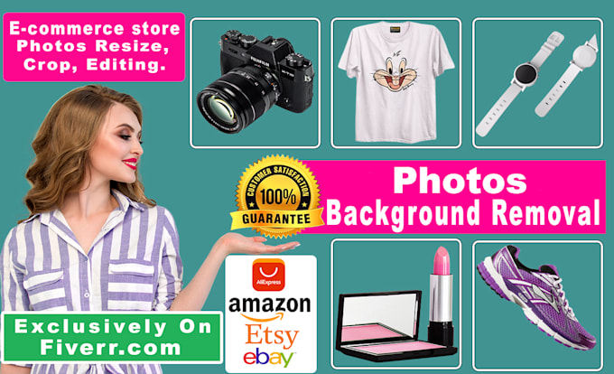 Bestseller - product photo editing and background removal retouching, transparent, resize