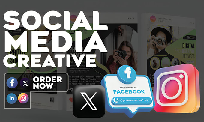 Gig Preview - Design stunning social media posts for your brand