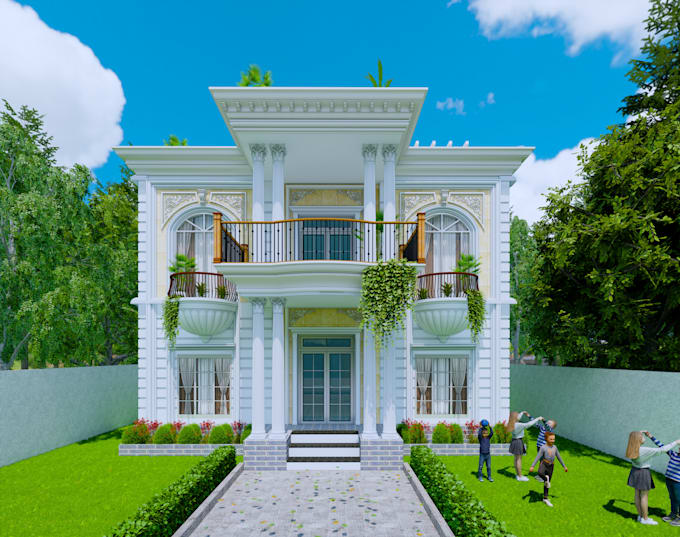 Bestseller - professional exterior rendering, house design and interior services