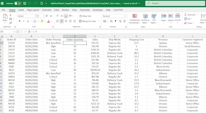 Gig Preview - Do excel data entry, formatting, reordering, fixing and exporting