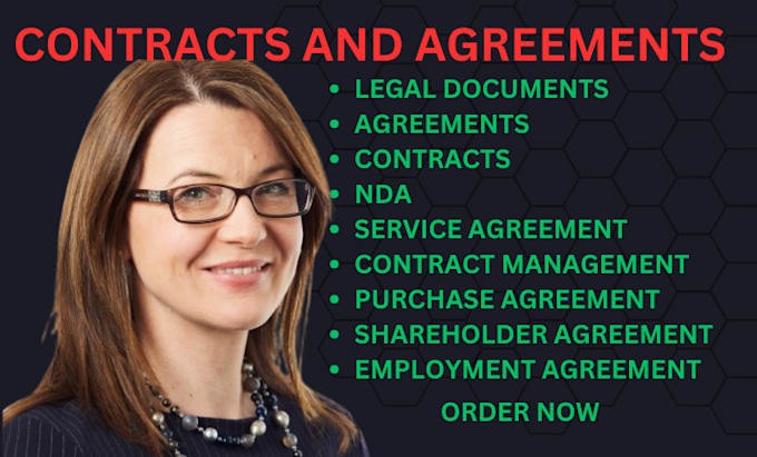 Bestseller - be your contract lawyer for legal agreement, contract, terms and conditions, nda