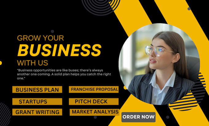 Gig Preview - Investor ready business plan, franchise proposal, business plan writer, startups