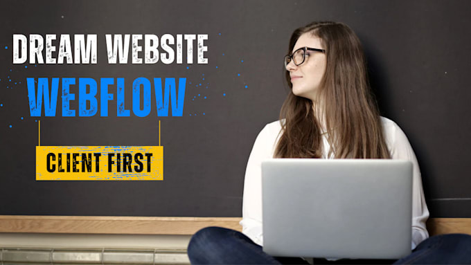 Gig Preview - Create webflow websites quick and satisfying