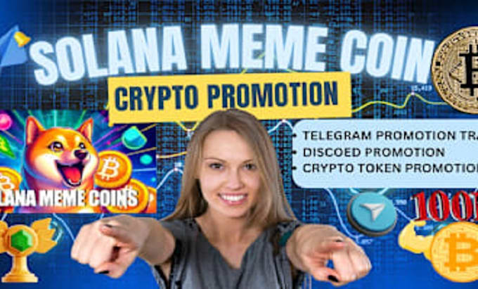 Bestseller - do crypto telegram promotion promote your solana token to increase liquidity