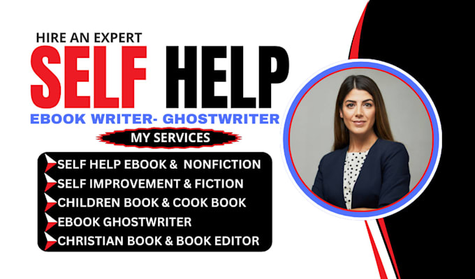 Gig Preview - Your motivational or self help book or ebook ghostwriter or writer