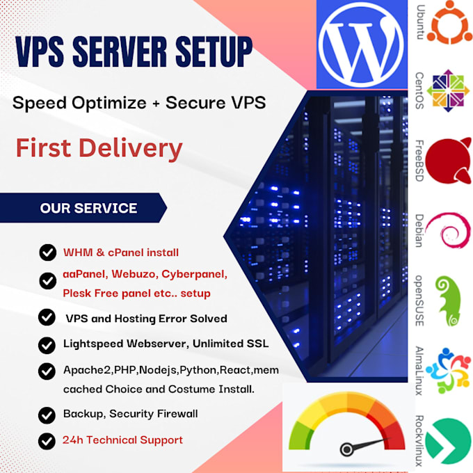 Bestseller - setup fastest web hosting for vps or dedicated servers