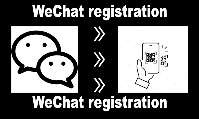 Gig Preview - Scan the wechat registration qr code for you to successfully register for wechat