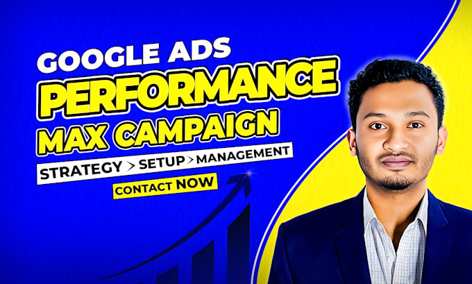 Gig Preview - Do performance max campaign, google adwords PPC search ads get more conversion