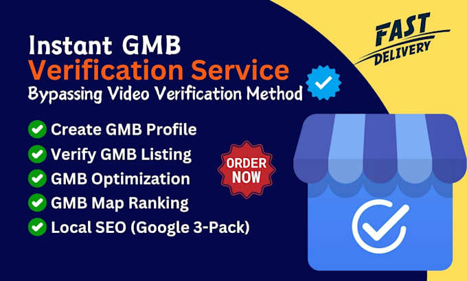 Gig Preview - Verify and optimize gmb for local SEO map ranking