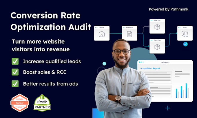 Gig Preview - Increase your website conversion rate cro audit and personalization