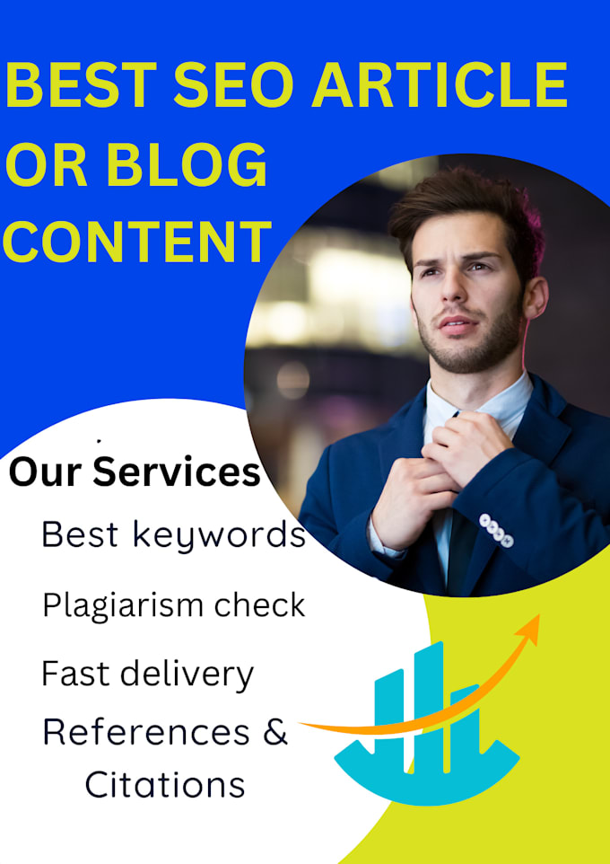 Gig Preview - Write high quality SEO articles or blog posts