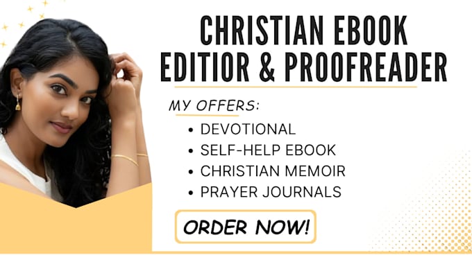 Gig Preview - Ghostwrite christian ebook, daily devotional, journal prayer kdp ebook writer