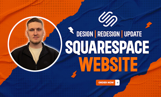 Gig Preview - Build a professional squarespace website design, squarespace redesign