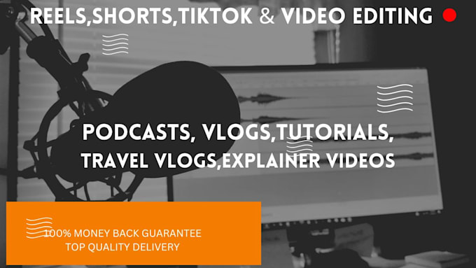 Gig Preview - Edit your shorts, vlogs, tiktok videos and reels