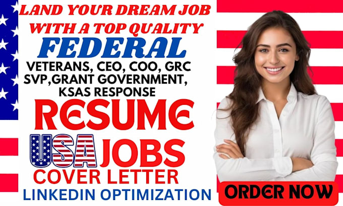 Bestseller - write federal resume, ksa response for military, veteran and executive resume