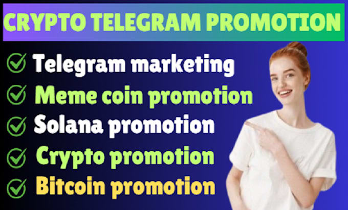 Gig Preview - Do crypto telegram promotion,solana  memecoin, x twitter, airdrop token,moonshot